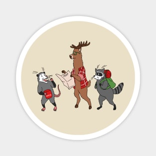 Camping Critters Magnet